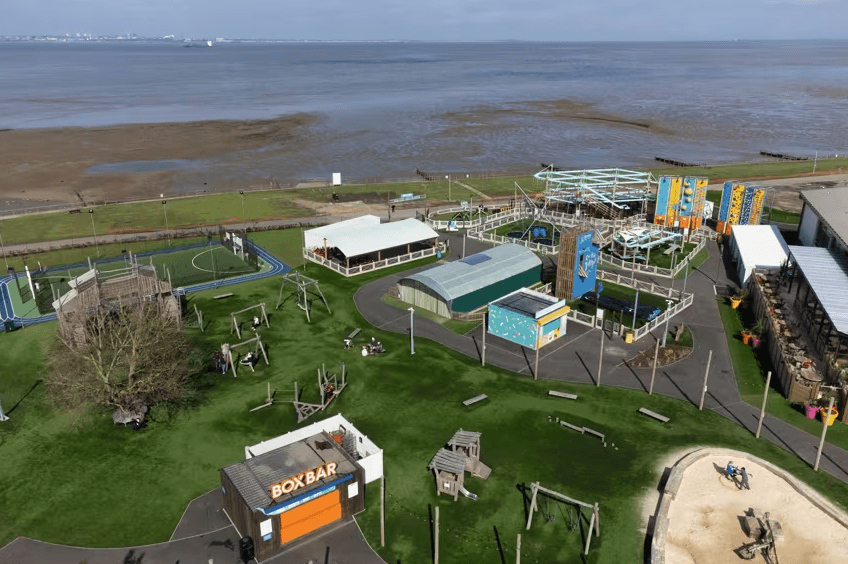 Overview of the Adventure Village attractions