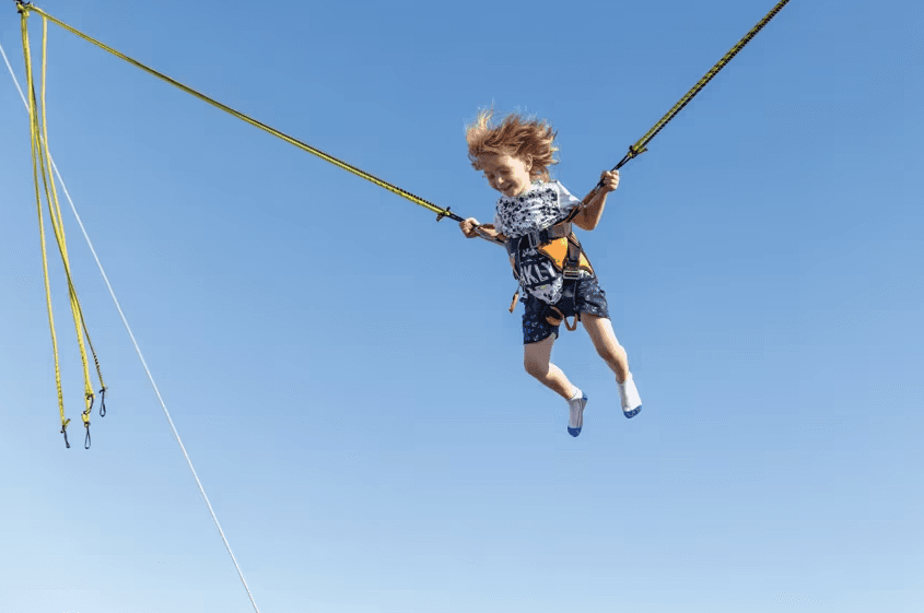 Bungee trampoline