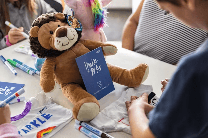 Make a Bear at the Creative Studio