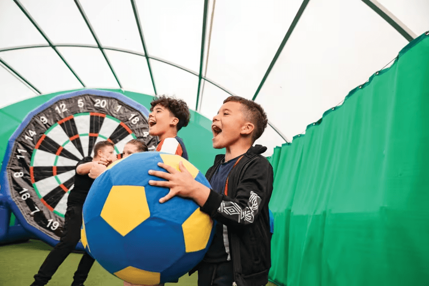 Football dartboard game