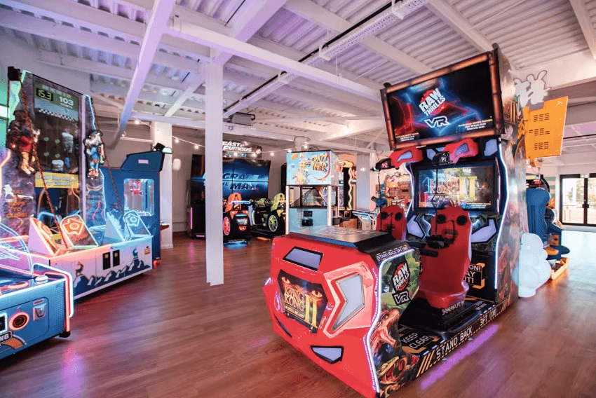 The FunWorks amusement arcade