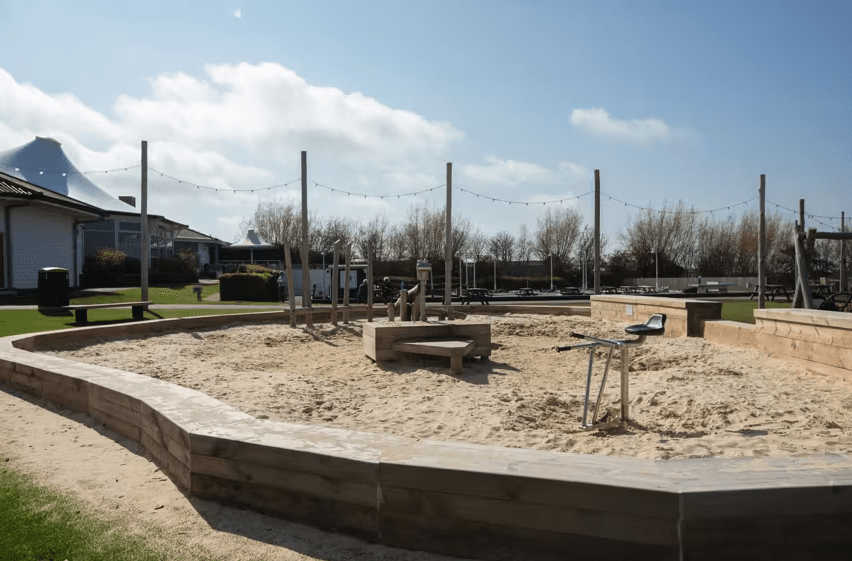 Outdoor play area