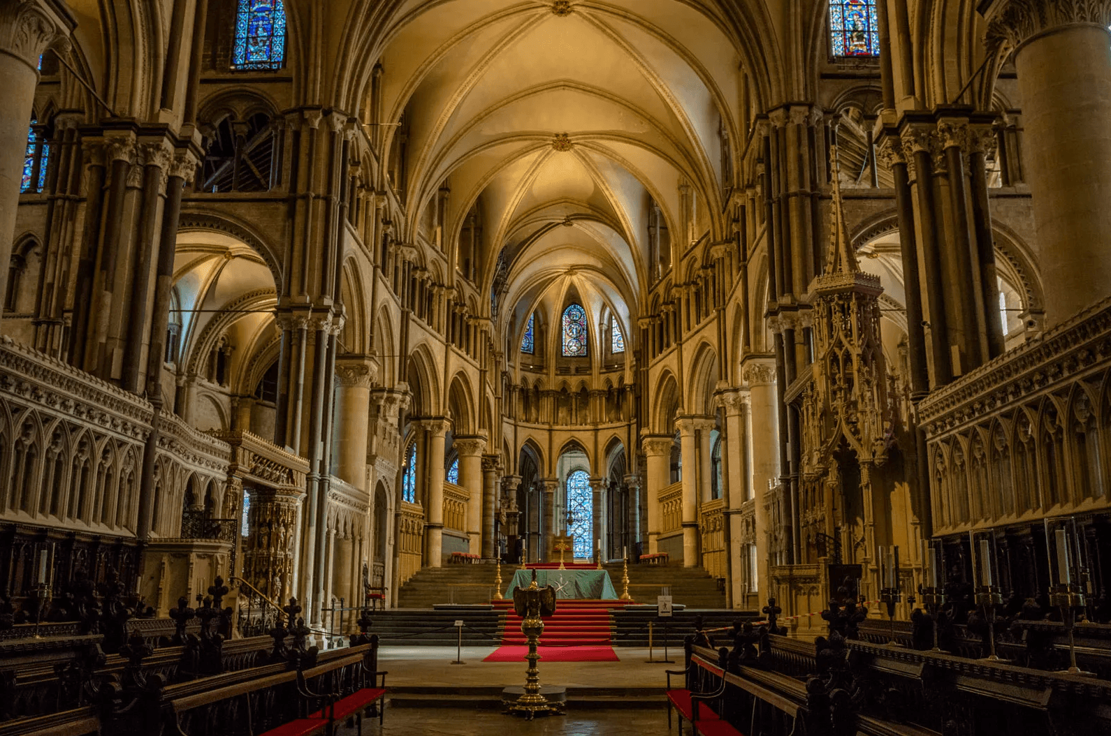 Canterbury Cathedral and the medieval city centre