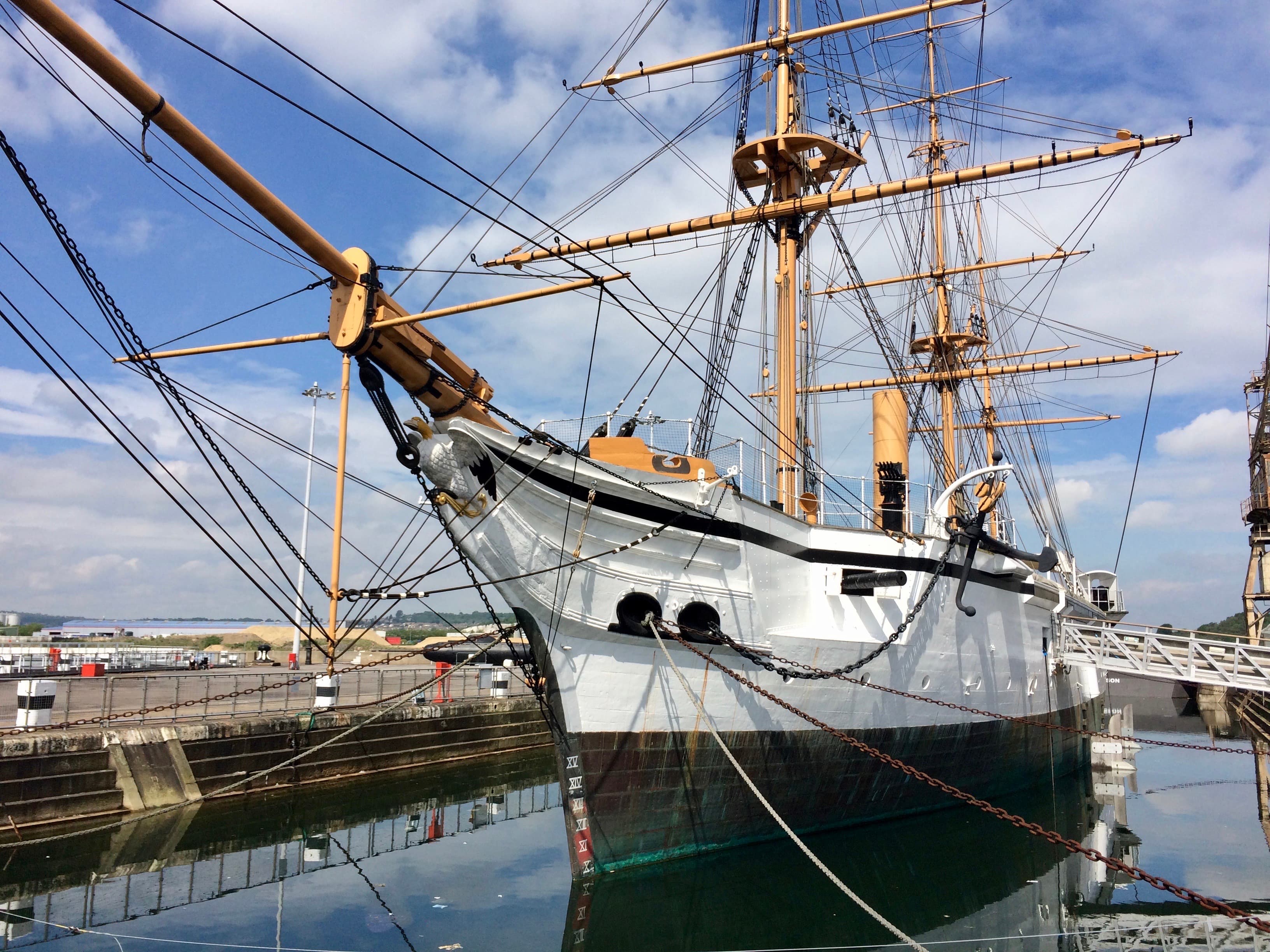 HMS Cavalier and HMS Ocelot at Chatham Historic Dockyard